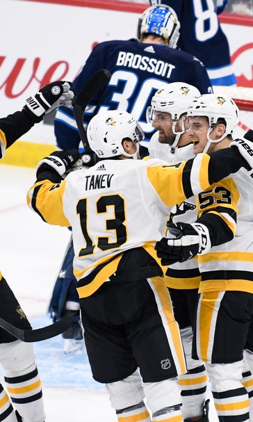 Aston-Reese has 2 goals and assist, Penguins beat Jets 7-2